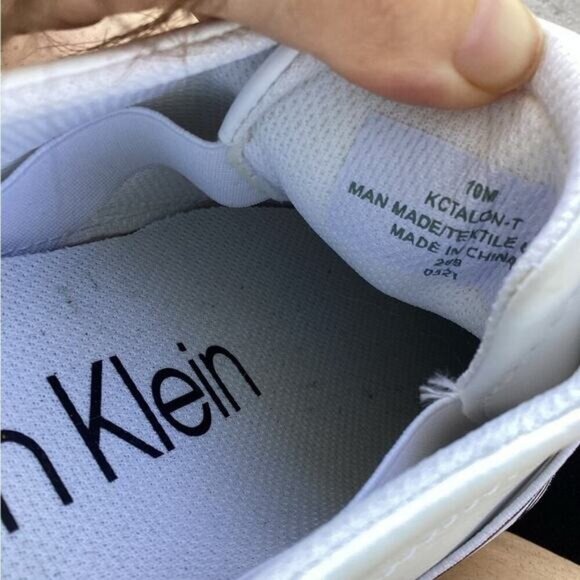 Acubi mermaidcore fairycore Calvin Klein Women's White and Black Mules size 10 - Picture 6 of 6